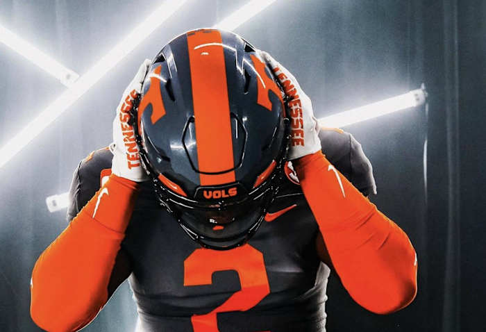 2024 RB Braylen Russell during his official visit to Tennessee on June 23